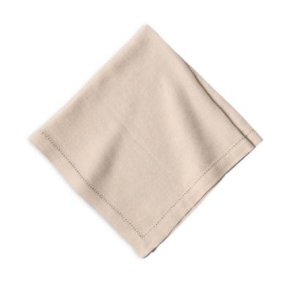 Juliska Heirloom Linen Napkin. Color: Linen Flax. 6 Available - Picture 3 of 5
